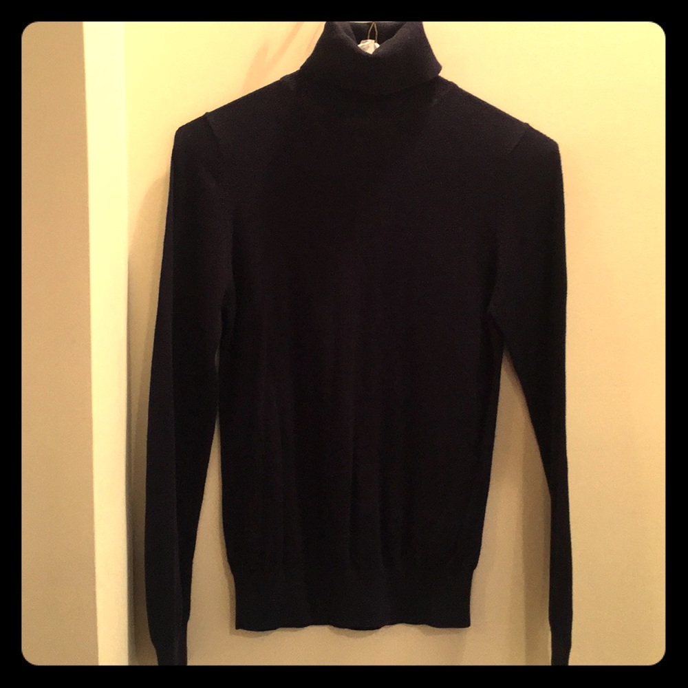 Navy Turtleneck